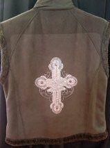 NRHA Brown Vest