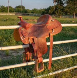 15&quot; Teskeys Competition Series Roping Saddle