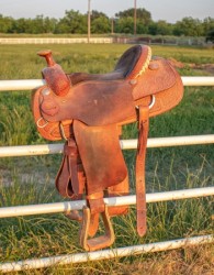 15&quot; Teskeys Competition Series Roping Saddle